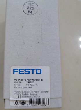 6费斯托0Q原装-2232-ROBQH 2FESTO P5V-2- T3-全新-V15N-