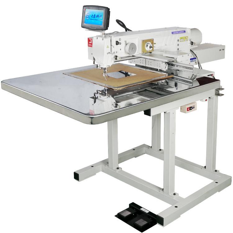 40*40小嘴花样机5cm筒径加宽电动面板裤腿商标花样工业缝制针车