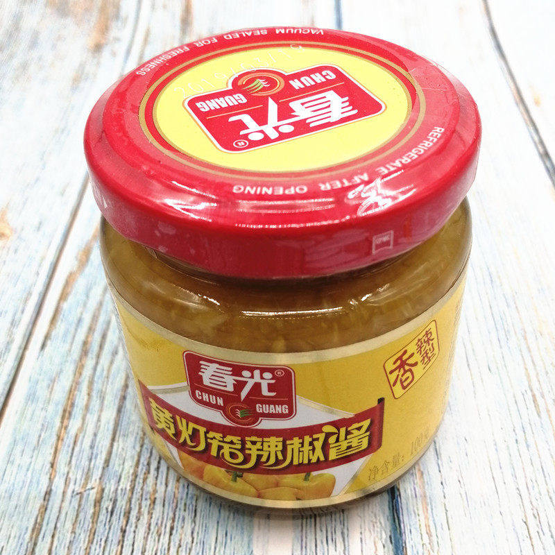春光黄灯笼辣椒酱100g3瓶