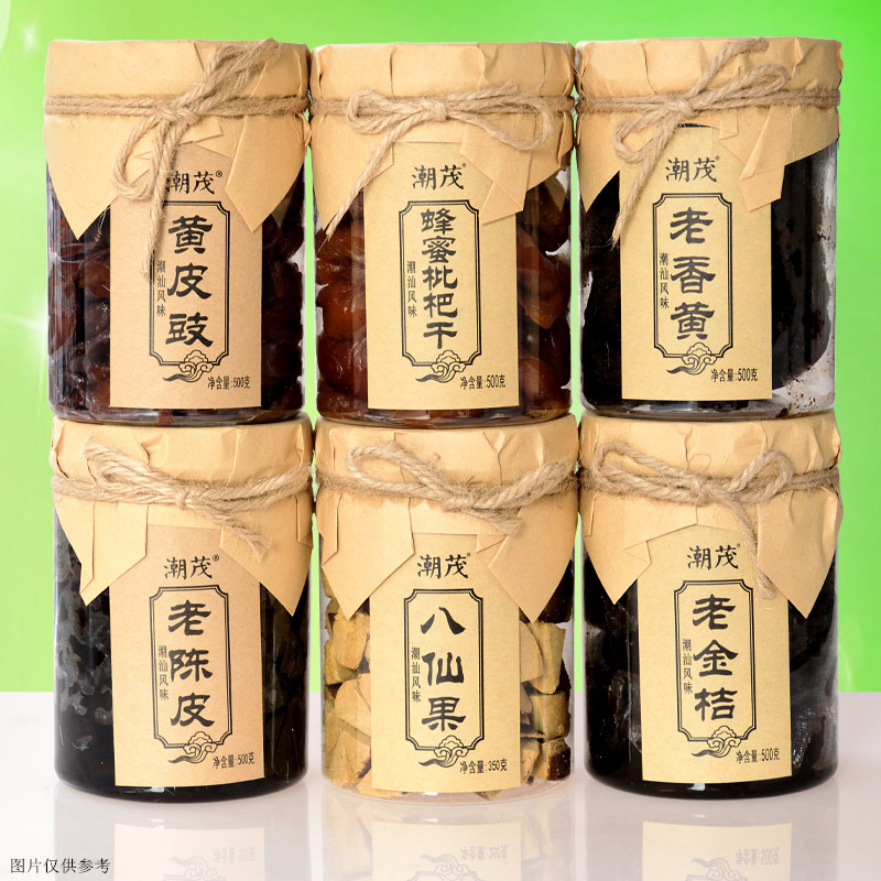 潮茂凉果老陈皮金桔香黄蜂