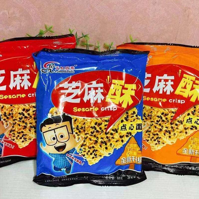 天虹欣秀芝麻酥干吃面43克