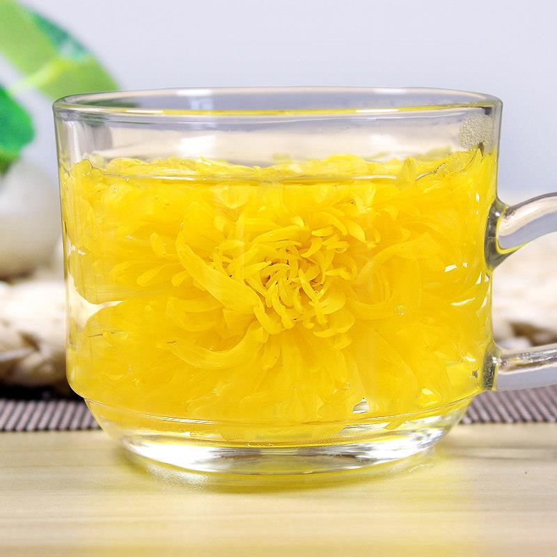 菊花茶金丝皇菊500g黄菊花一朵一杯黄山黄菊花贡菊茶散装新花袋装