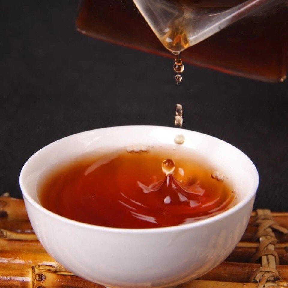 赵李桥青砖茶500g巧克力块湖北赤壁青砖茶蒙古内蒙熬奶茶砖茶茶叶
