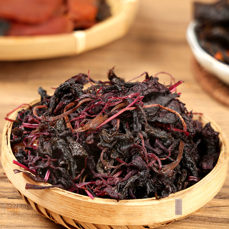 湖南浏阳特产紫苏叶即食观
