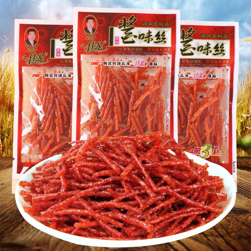 童年辣条零食大礼包周小玲酱肉丝佳龙酱味丝土豆丝乡吧佬丝香菇丝
