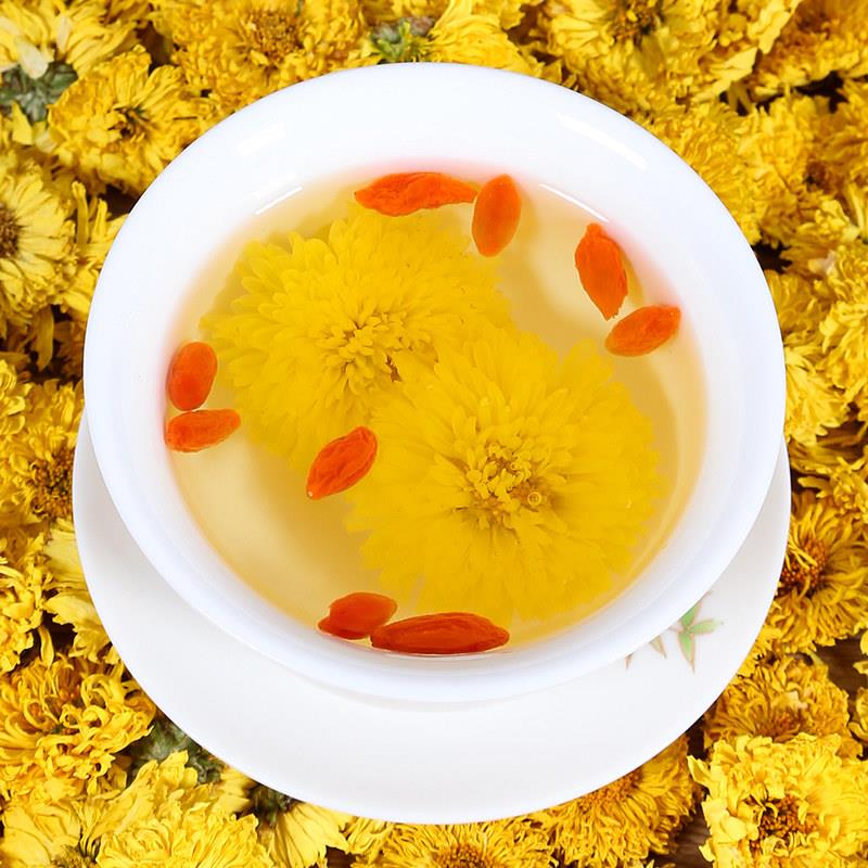 菊花茶500g特黄山徽州皇菊散装黄贡菊婺源皇菊级大黄菊花茶