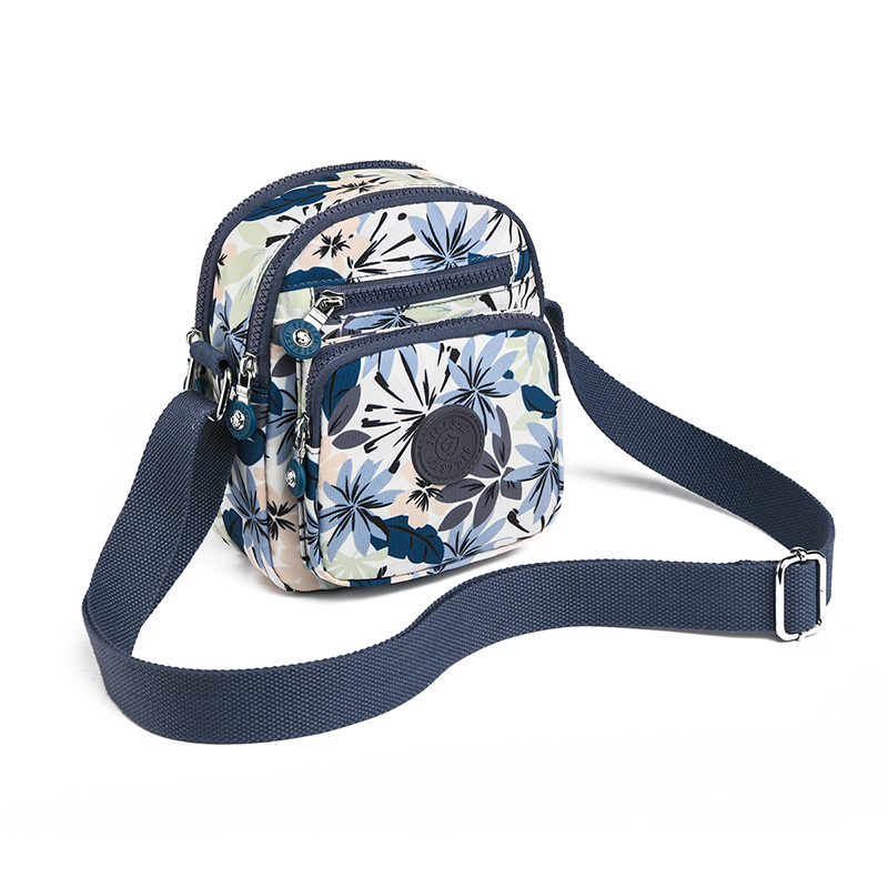 帆布包女2023年新款大气妈妈包斜挎小包女N士牛津布包多隔层单肩