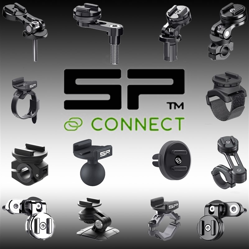 德国sp手d机支架摩托车手机支架导航多功能后视镜跑车底座自行车