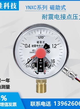 YNXC-100 1.6MPta 耐震电接点压力表 抗震电接点压力表 苏州轩胜