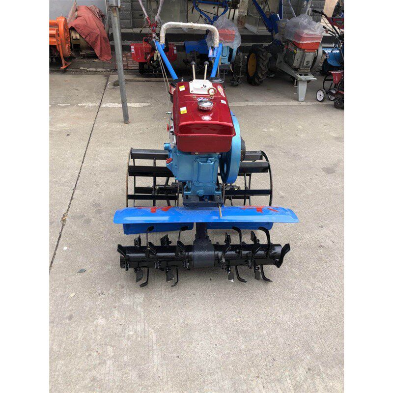 广西汽牛5-80型前旋四驱微耕机水G田旱地配套8马力水冷柴油机