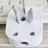 二纯铜10三大功率电源 工程家用插头角转A脚16工业空调防摔个可动