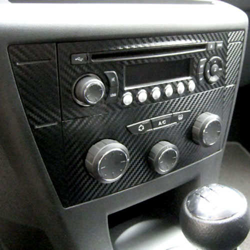 控汽车贴纸老保护膜中改色v碳纤维款空调自动世嘉雪铁龙手内饰成