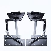 桌面气动杆茶几家具 架升降书桌创意茶几架 支架升降升降桌 铰