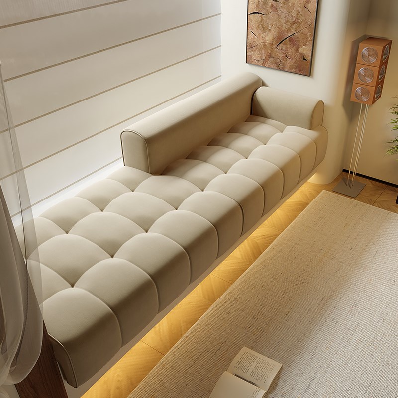 高端定制飘窗改造沙m发垫窗台垫轻奢高级感阳台客厅主卧榻榻米垫