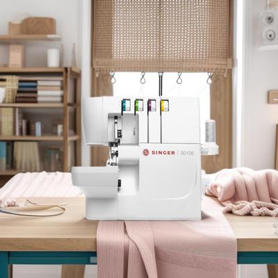S0105缝纫机家用四线包缝机全自动锁边机服装设备电动缝纫