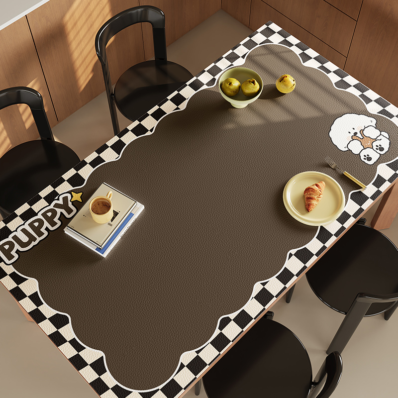 餐桌垫桌a布防水防油免洗防烫隔热垫轻奢高级感客厅家用茶几桌面