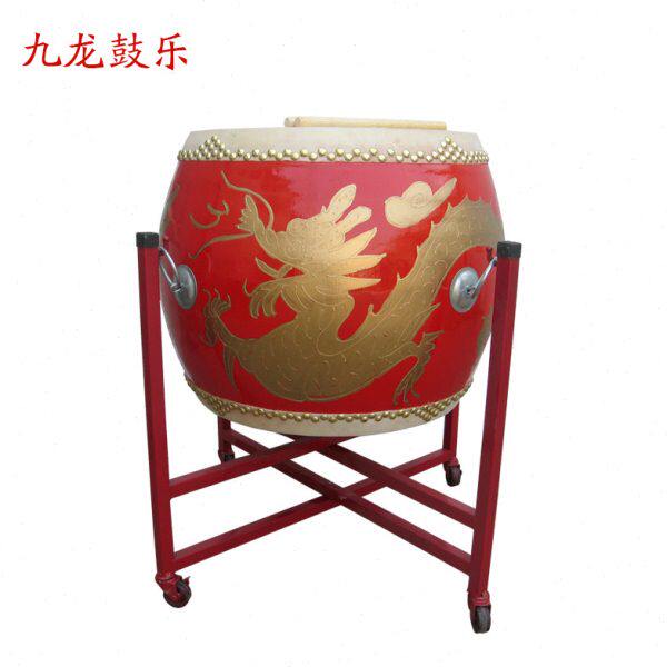 寸1014寸战鼓红大鼓寸狮堂鼓16寸龙鼓24寸包邮12寸18寸牛皮鼓鼓20