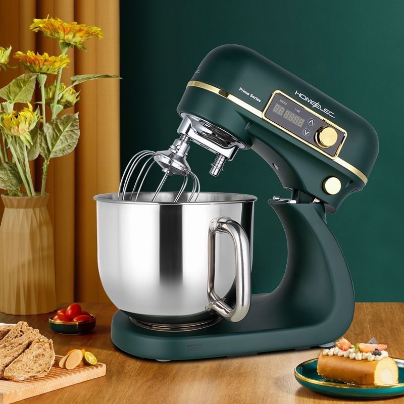 多功能家用双刀和面厨师机轻音A直流揉面机全自动智能奶油搅拌机