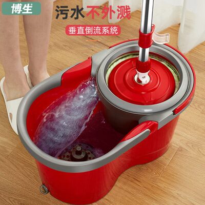 净单拖墩布2024布桶一博懒人桶自动地拖旋转新款洗拖把家用生手年