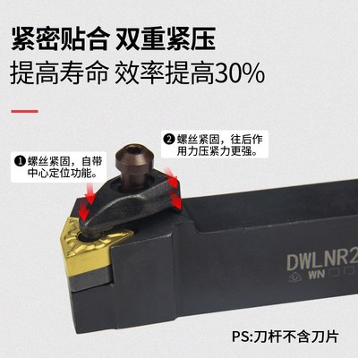 数控刀杆车床刀具DWLNR2525M08/DCLNR2020/DVJNR2020刀杆外圆车刀