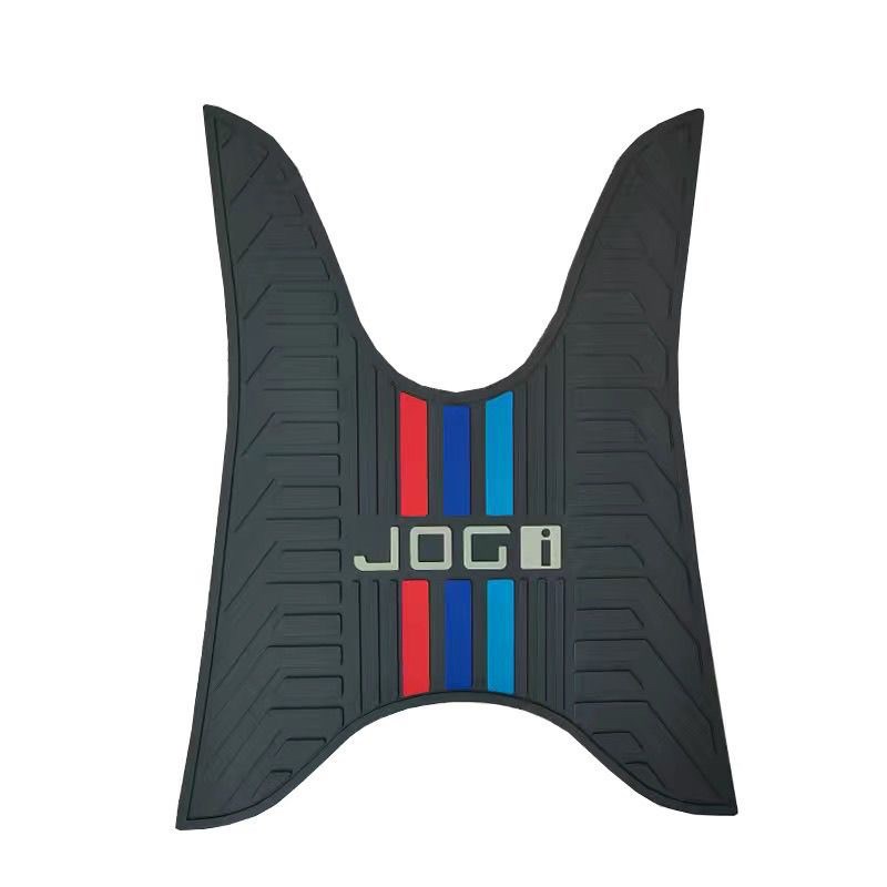 适用雅马哈巧格i125新款脚垫jogi踏板摩托车加厚耐磨脏防水脚踏垫