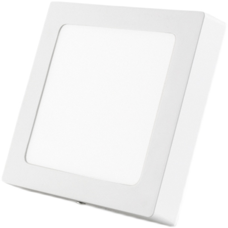 方形明装筒灯超薄led面板灯厨卫灯天花过道灯射灯6W18W24W免开孔