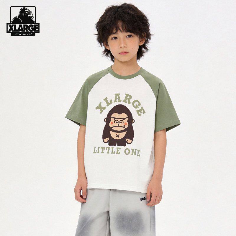 XLARGE男女童防晒短袖T恤图片