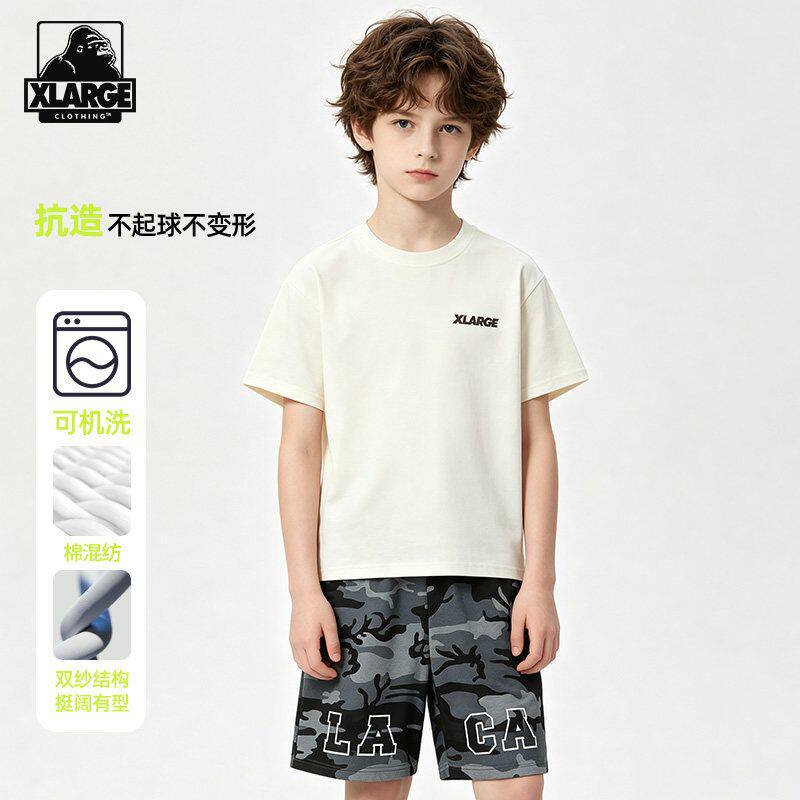 XLARGE中大童凉感速干防晒T恤图片