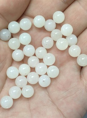和田玉多宝圆珠--史上醉全的吧8毫米 ~小石头和田玉