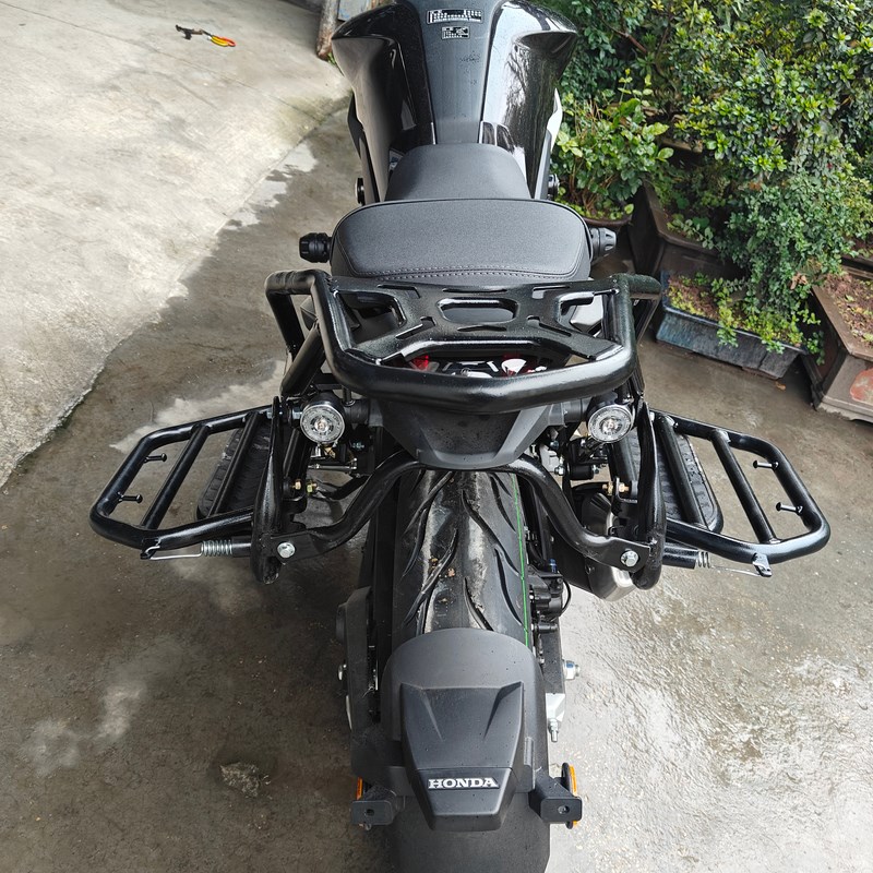 适用于25款本田CB190TR尾箱架后货架载物架改装尾翼后靠背配件