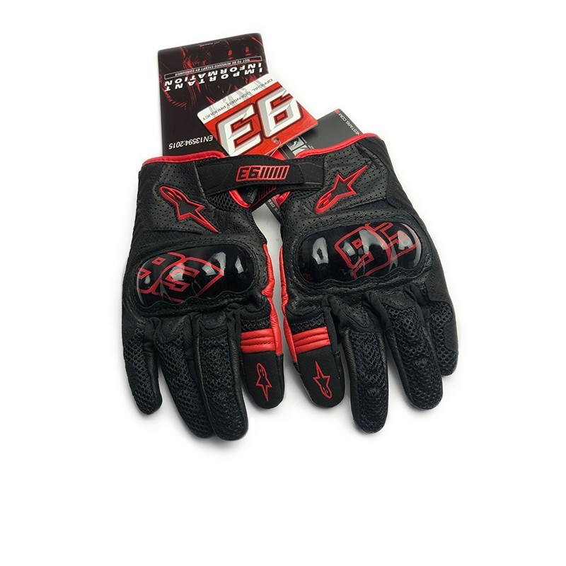 A星93马奎斯联名摩托车骑行手套夏透气通风骑士装备手套SMX-1 V2