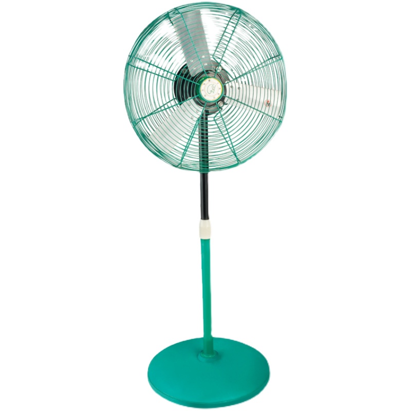 台州航风机电绿松牌370W工业风扇落地扇壁扇FGE-60强力摇头扇