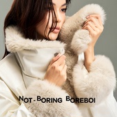 紫狐醋酸皮草拼接秋冬保暖老钱95白鹅绒羽绒服石墨烯自发热