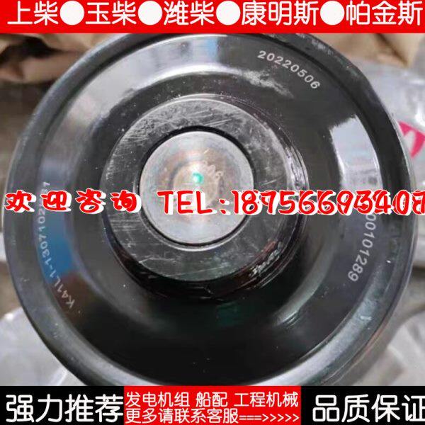 玉柴原厂正品6K发动机水泵K12L1-1307100A带密封圈全新件