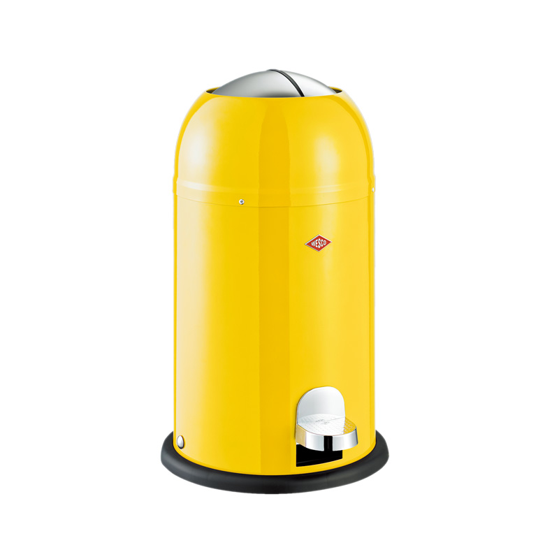 德国WESCeO威士克骑士桶不锈钢垃圾桶脚踏创意垃圾筒欧式家用12L3