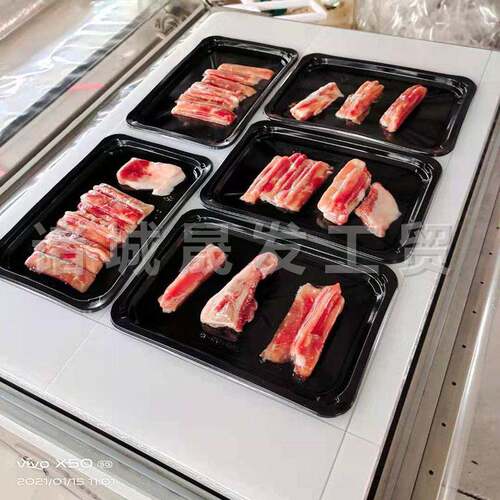 五花肉猪里脊保鲜真空贴体覆膜机肉制品贴体包装机贴体包装设备