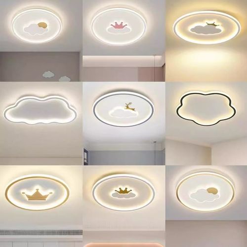 卧室灯主卧2025年新款高级感流行奶油风灯具超亮可遥控房间吸顶灯