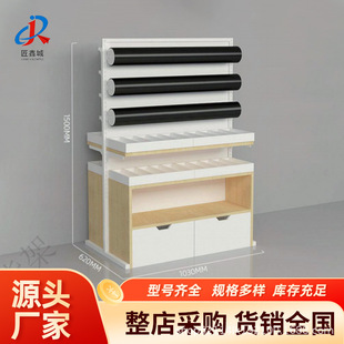 精品店头饰发箍货架文具店优品百货店中岛展示架义乌小百货货架