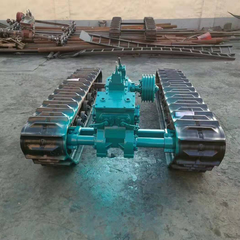 橡胶履带底盘 液压钻机履带底盘 钢制底盘 电动遥控履带底盘