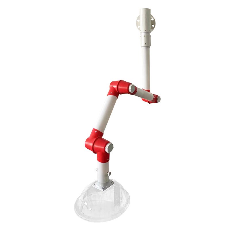 实验室万向抽气罩PP排气罩抽风罩吸风罩吸气臂关节臂排风罩吸烟管