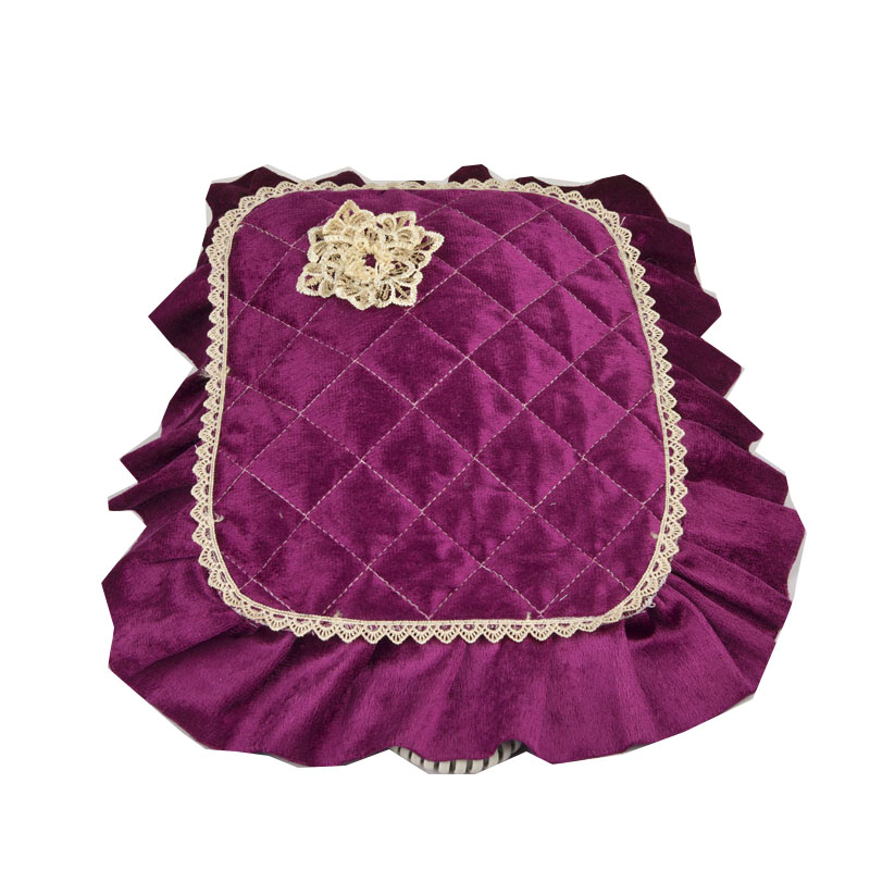 电话机套贴欧式蕾丝装饰座机电话套防尘罩布艺方形盖巾电话保护套