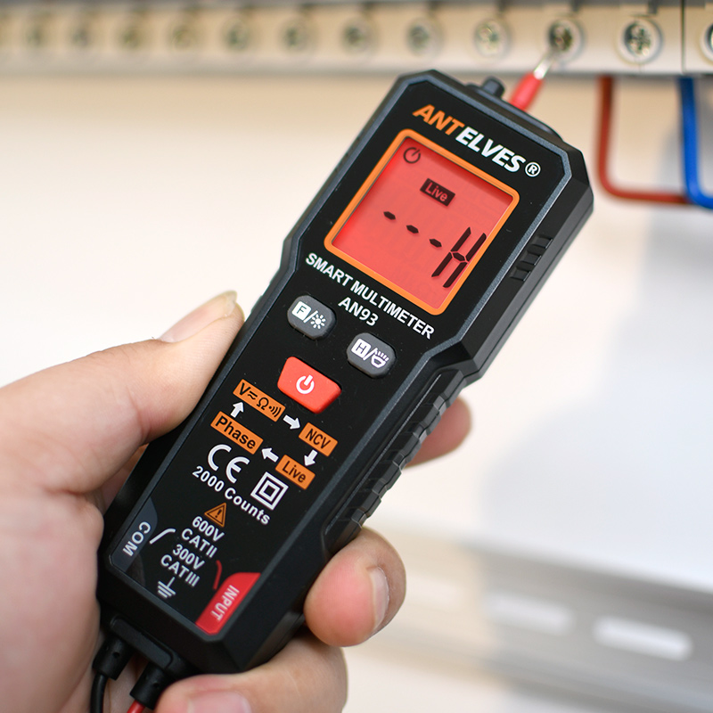 智能验电笔万用电表All家用电工专用数显式高精度全自动小型万能