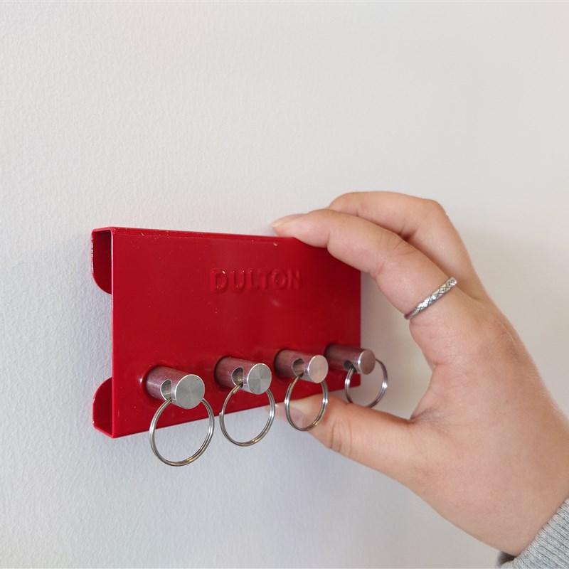 稻谷藏库DULTON金属钥匙盒 简约壁挂磁吸钥匙挂钩收纳储物盒