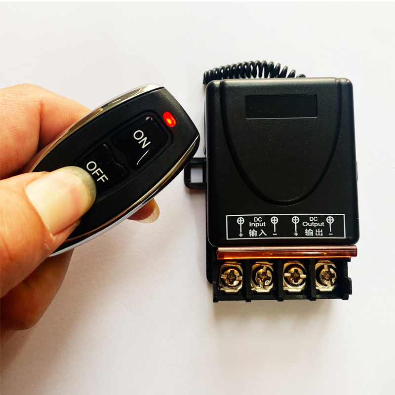 货车改装直流电源断电开关12V24v遥控远程启动电瓶射灯水泵汽车器