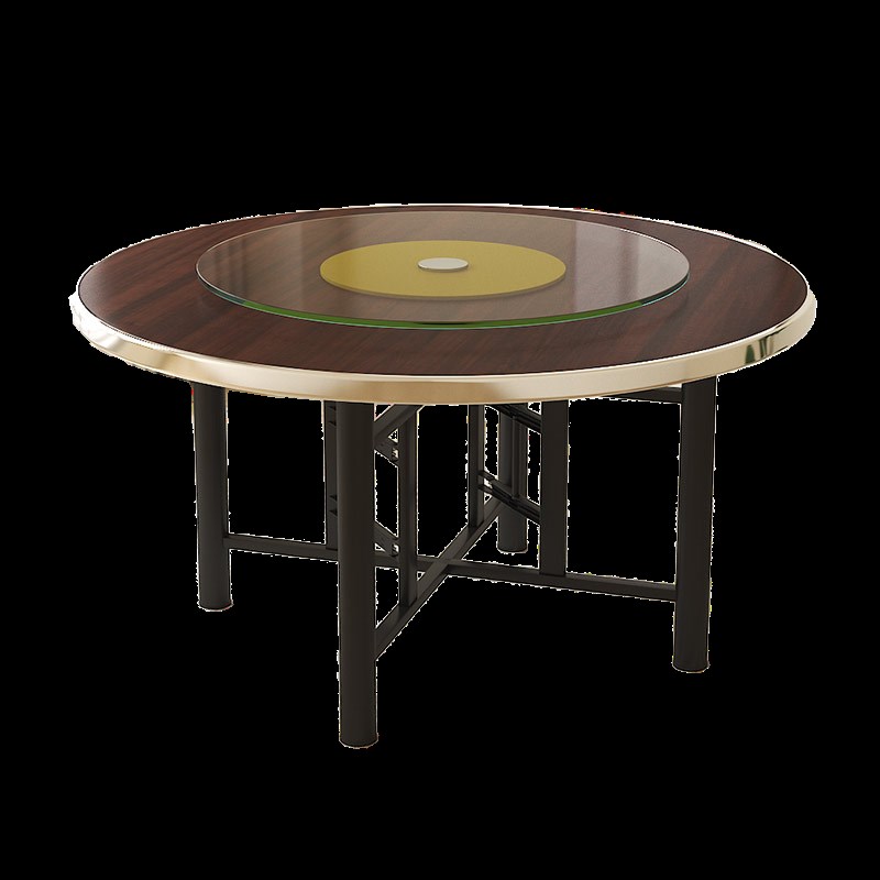 圆形桌面家用可折叠餐桌小户型饭桌台面带转盘移动桌面板大桌面子