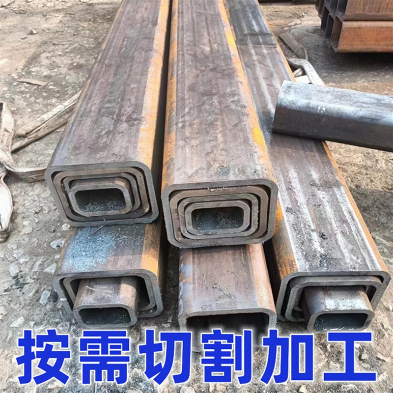 无缝方管矩形管零切加工小口径加厚方钢管30*60 50*70 80*100现货