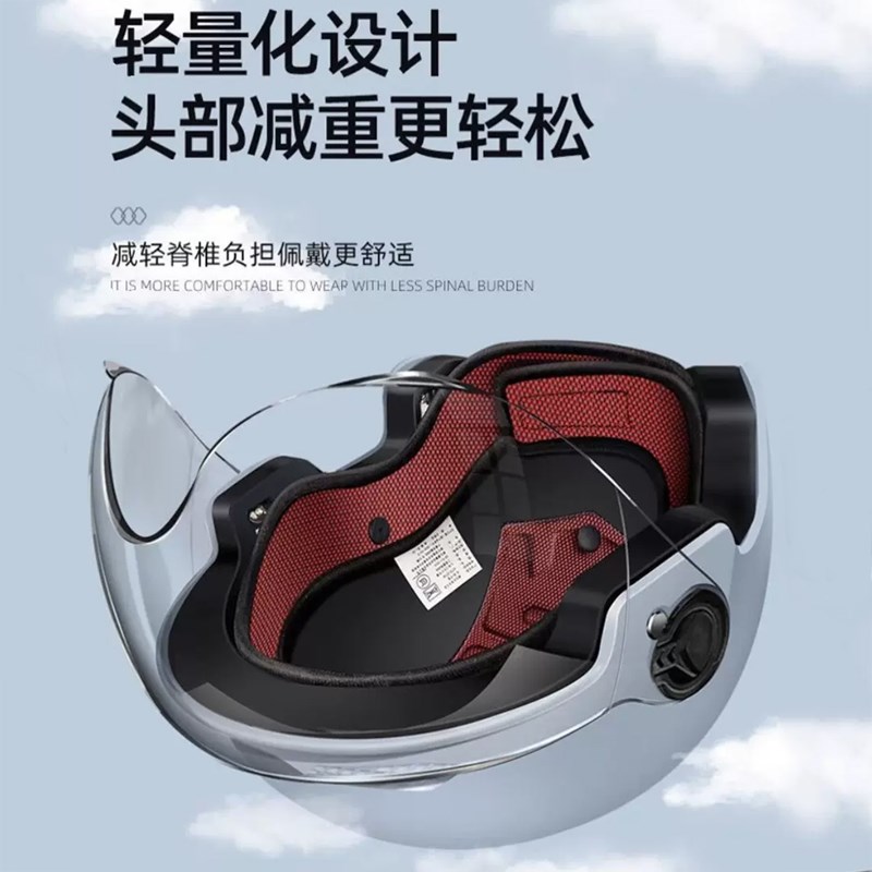 新国标B类3C认证电动车头盔男女电瓶摩托机车四季通用夏季安全帽