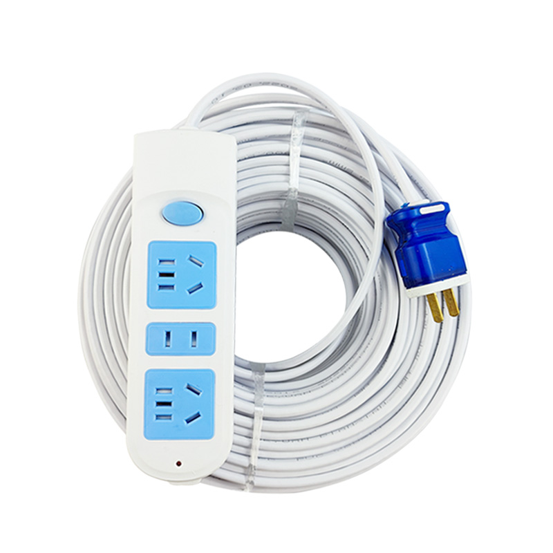 带插头护套线2芯家用电线软线户外防冻电源线电缆线1.5 2.5 4平方