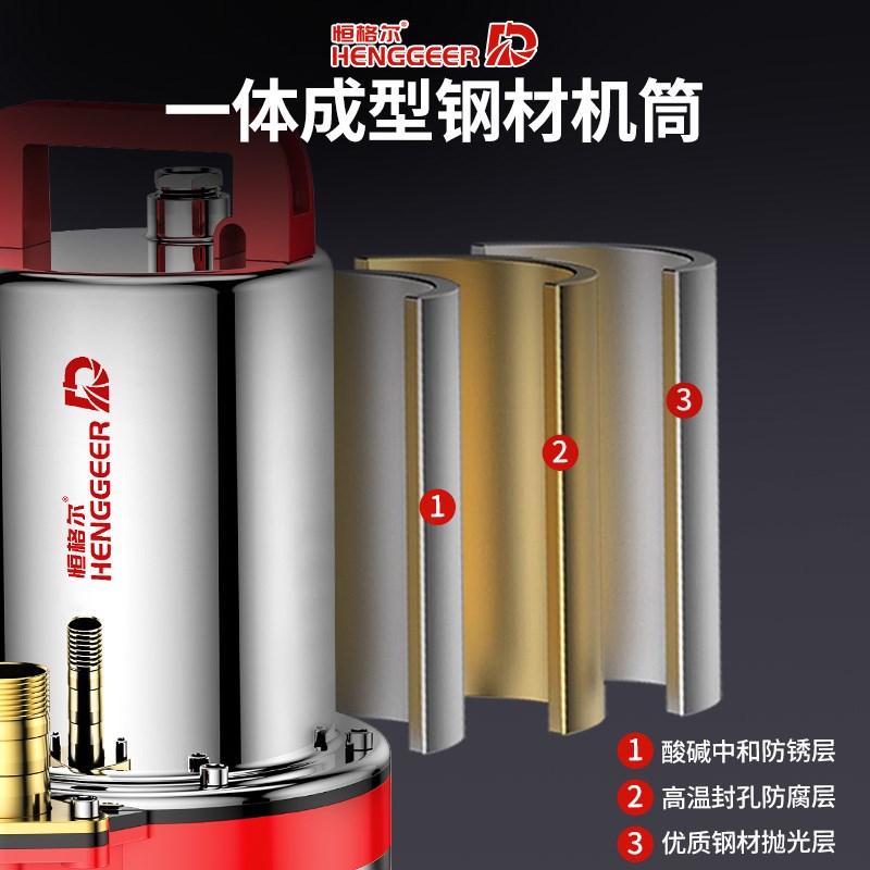 直流潜水泵12V伏电瓶车抽水机24V48V60V农用灌溉抽水泵电动车水泵