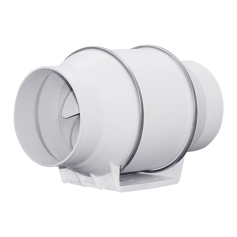 斜流增压管道风机4/6/8寸排风扇卫生间厨房150/200/250/315换气扇